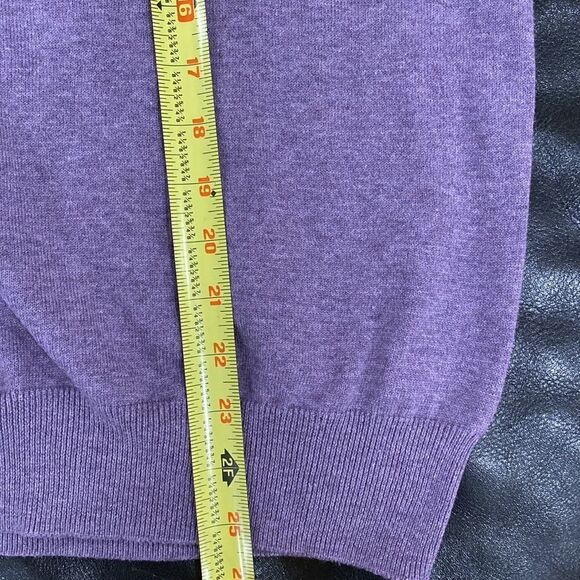 Joseph Abboud men’s silk blend V-neck pullover sweater size M - Picture 8 of 8